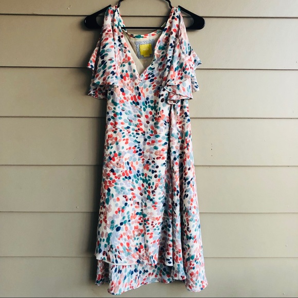 Anthropologie Dresses & Skirts - Maeve from Anthropologie cold shoulder dress